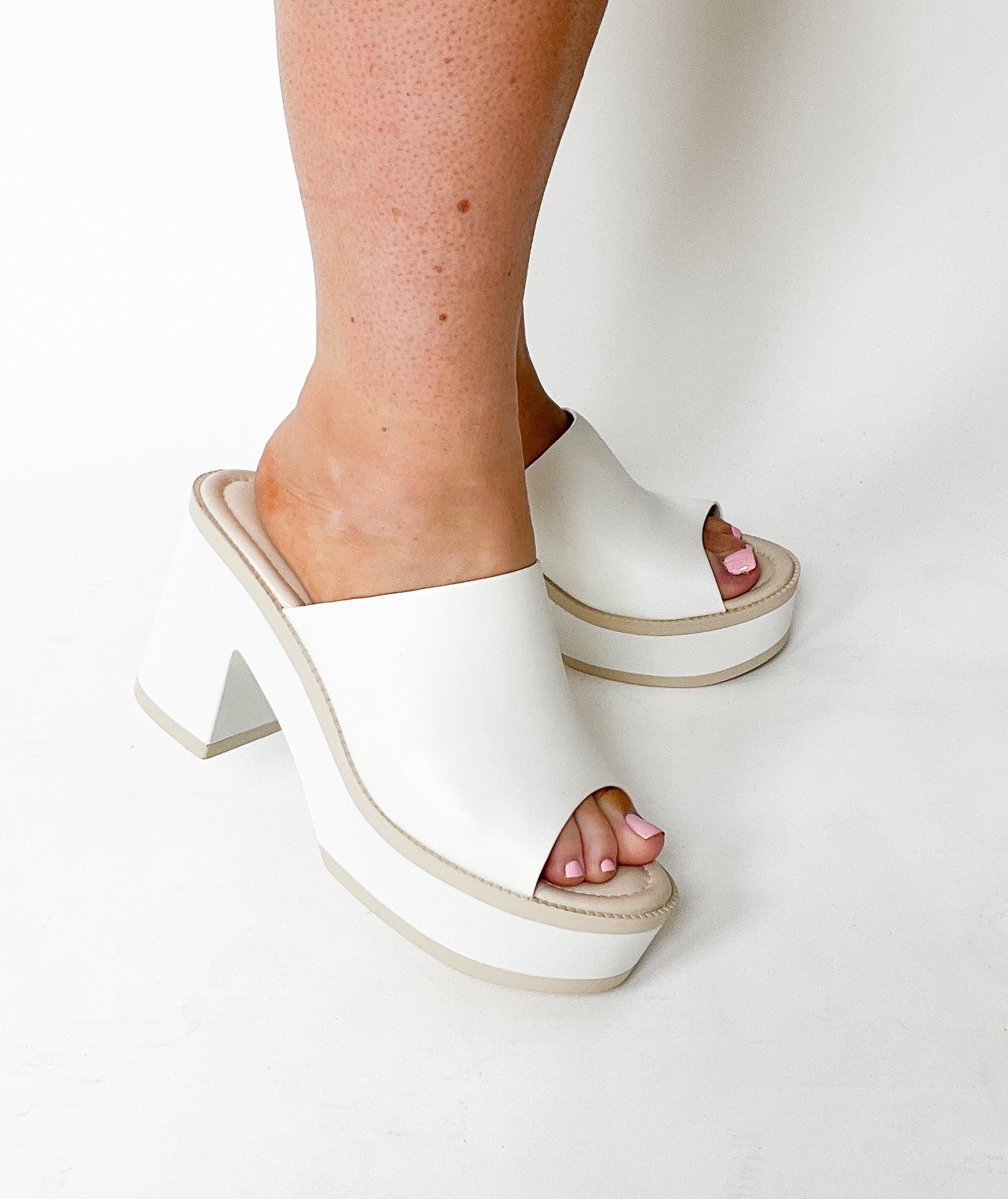 Weeboo Chunky Heel Platform - 3 Colors!