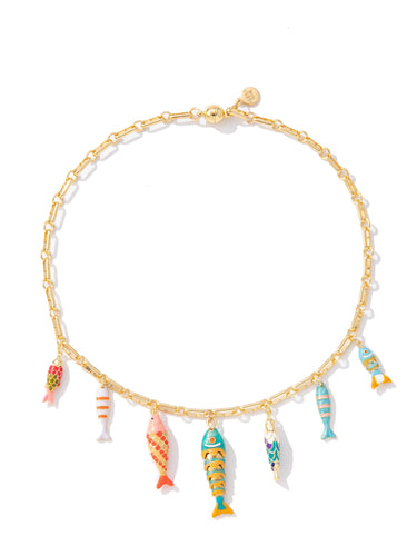 Under The Sea Necklace - Gold