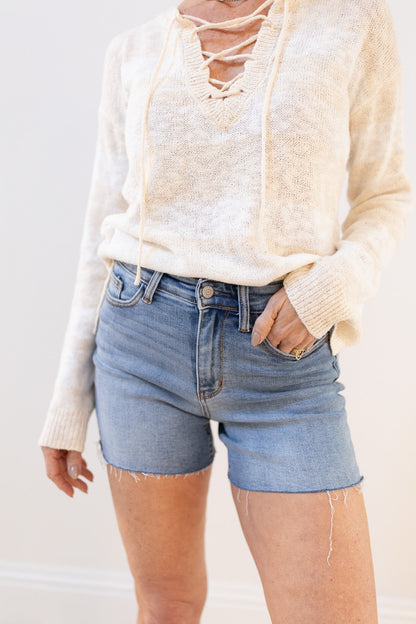 Judy Blue Soul Sister High Rise Shorts