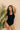 Black Backless One Piece Swimsuit