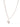 Velvet Heart Necklace - Metallic Whisper