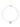 Venice Necklace - Liquid Metallic Linen Snow Glow
