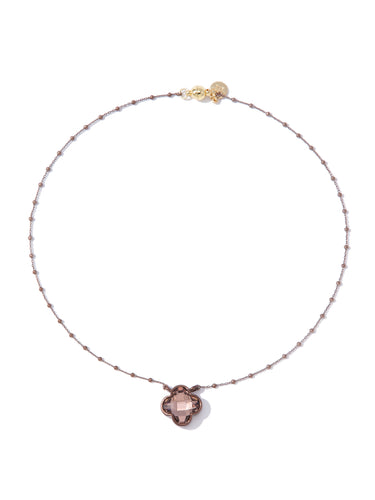 Venice Necklace - Liquid Metallic Chocolate