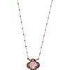 Venice Necklace - Liquid Metallic Chocolate