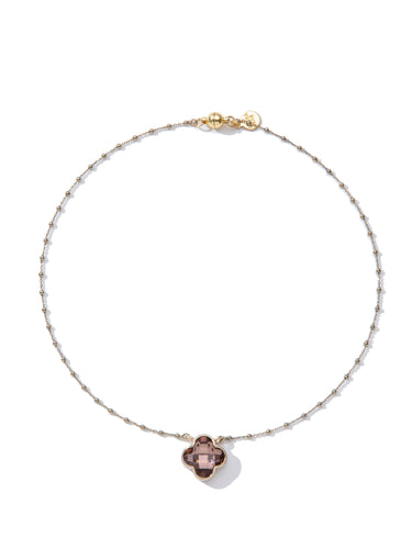 Venice Necklace - Metallic Berry Cocoa