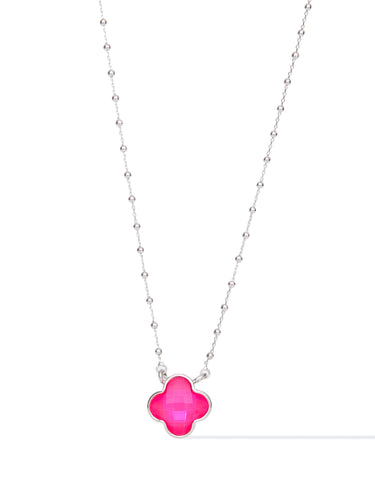 Venice Necklace - Neon Pink