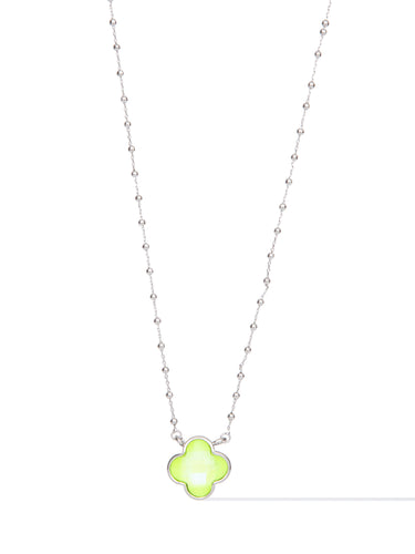 Venice Necklace - Neon Yellow