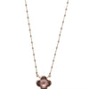 Venice Necklace - Metallic Berry Cocoa