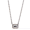 Verona Necklace - Gunmetal Smokey