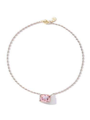 Verona Necklace - Linen Petal
