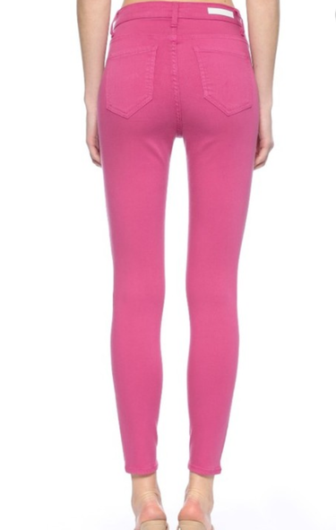 Cello High Rise Fuchsia Super Skinny