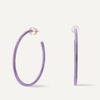 Walk In Memphis Earrings - Liquid Metallic Lilac