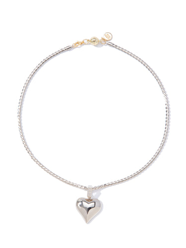 Wanna Fall In Love Necklace - Linen