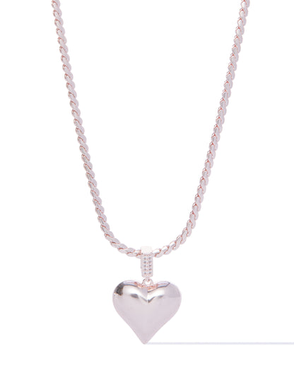 Wanna Fall In Love Necklace - Metallic Coconut