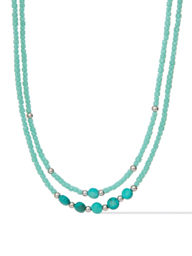 Western Dusk Necklace - Turquoise