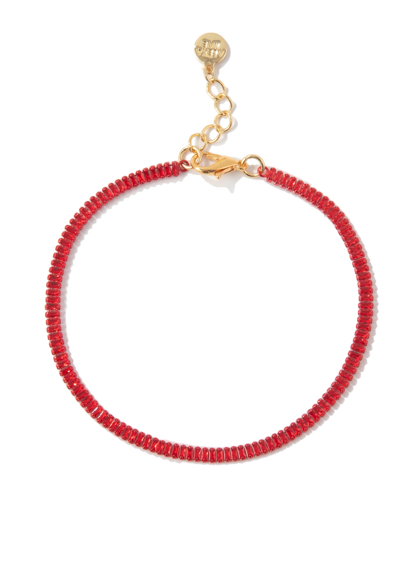 What Happens In Vegas Anklet - Metallic Rouge