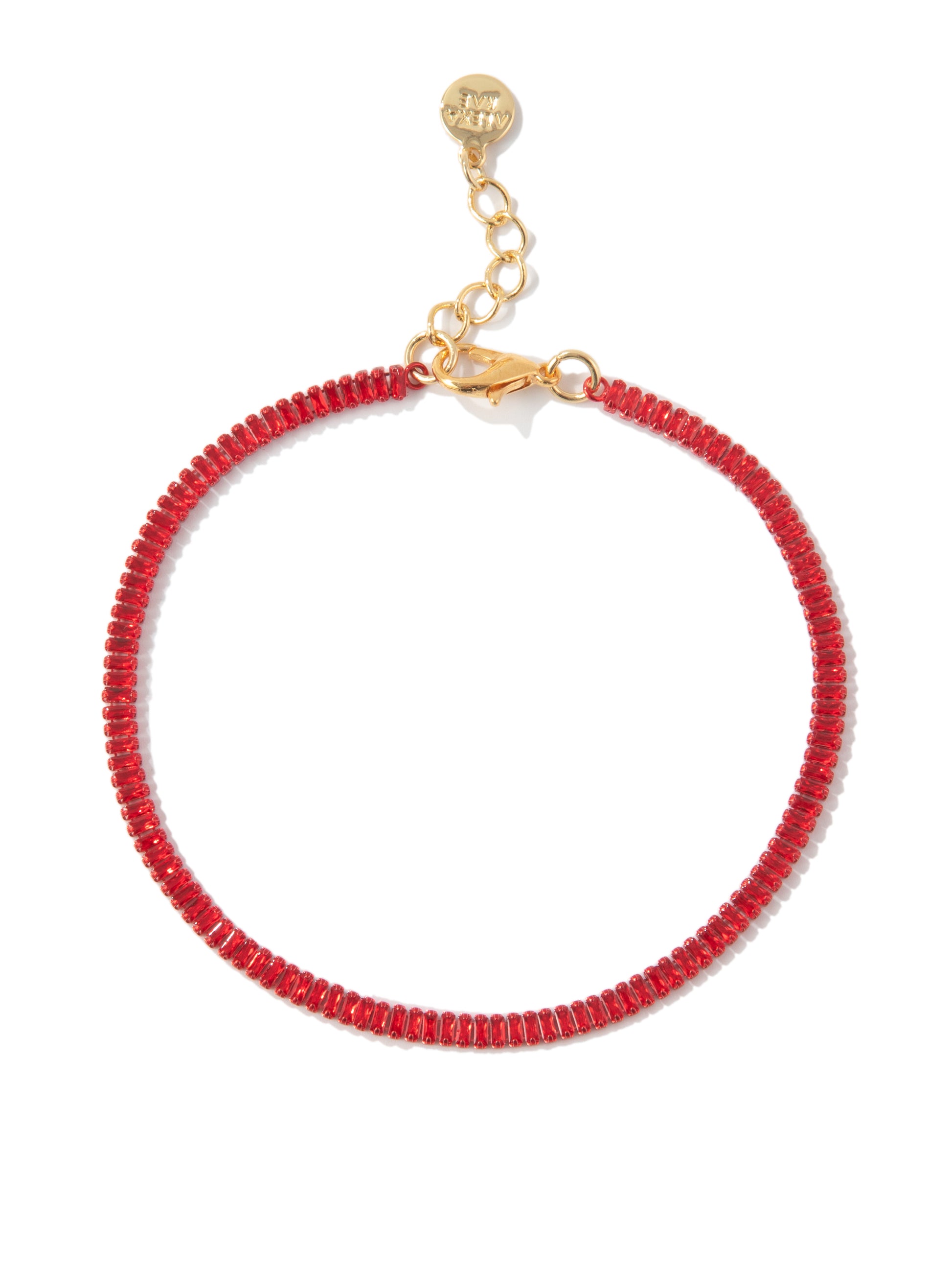 What Happens In Vegas Anklet - Metallic Rouge