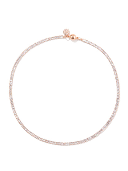 What Happens In Vegas Necklace - Rose Gold