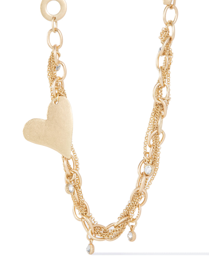 Wild At Heart Necklace - Gold