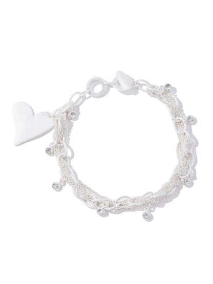 Wild At Heart Necklace - Pearl White