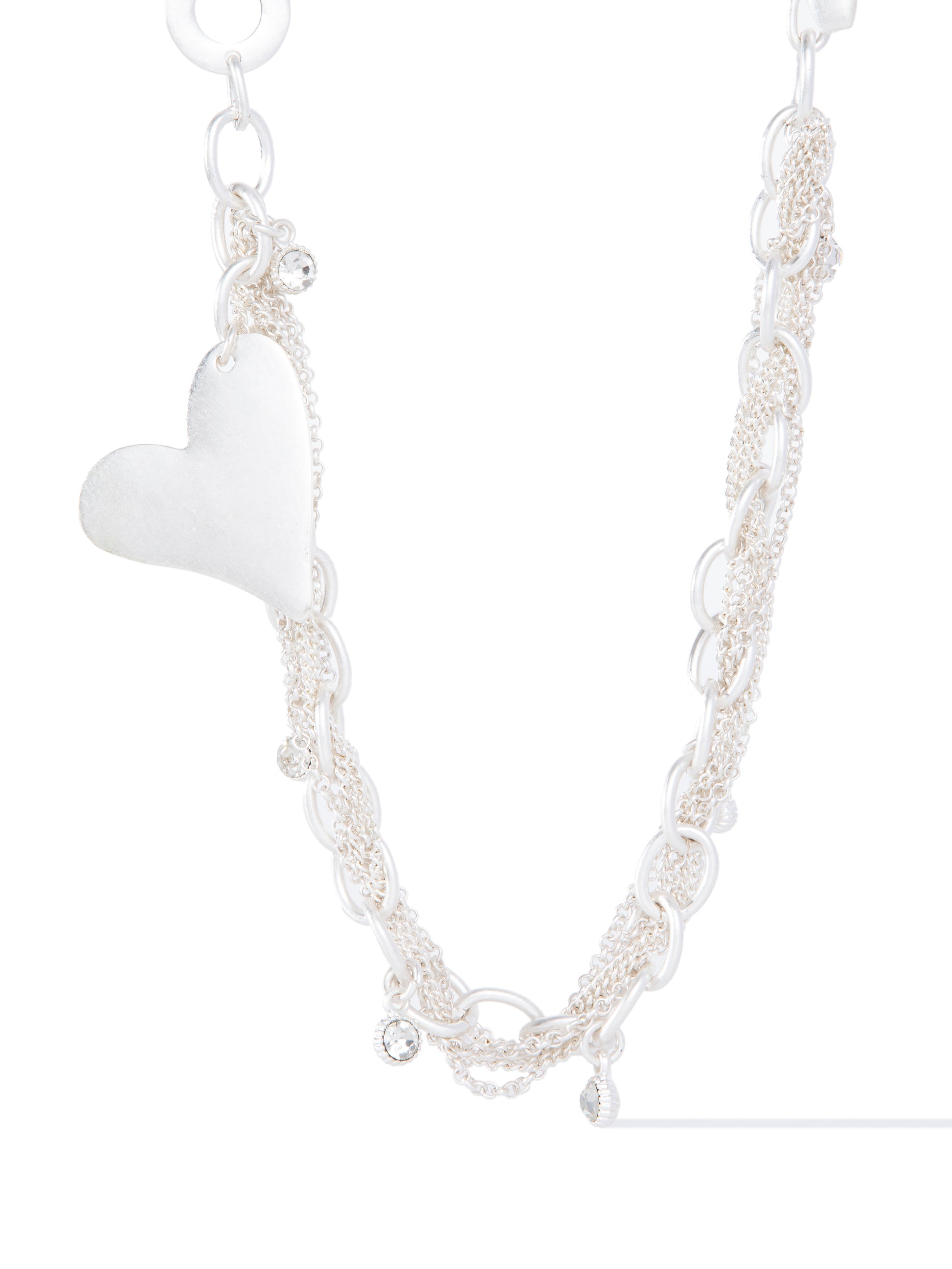 Wild At Heart Necklace - Pearl White
