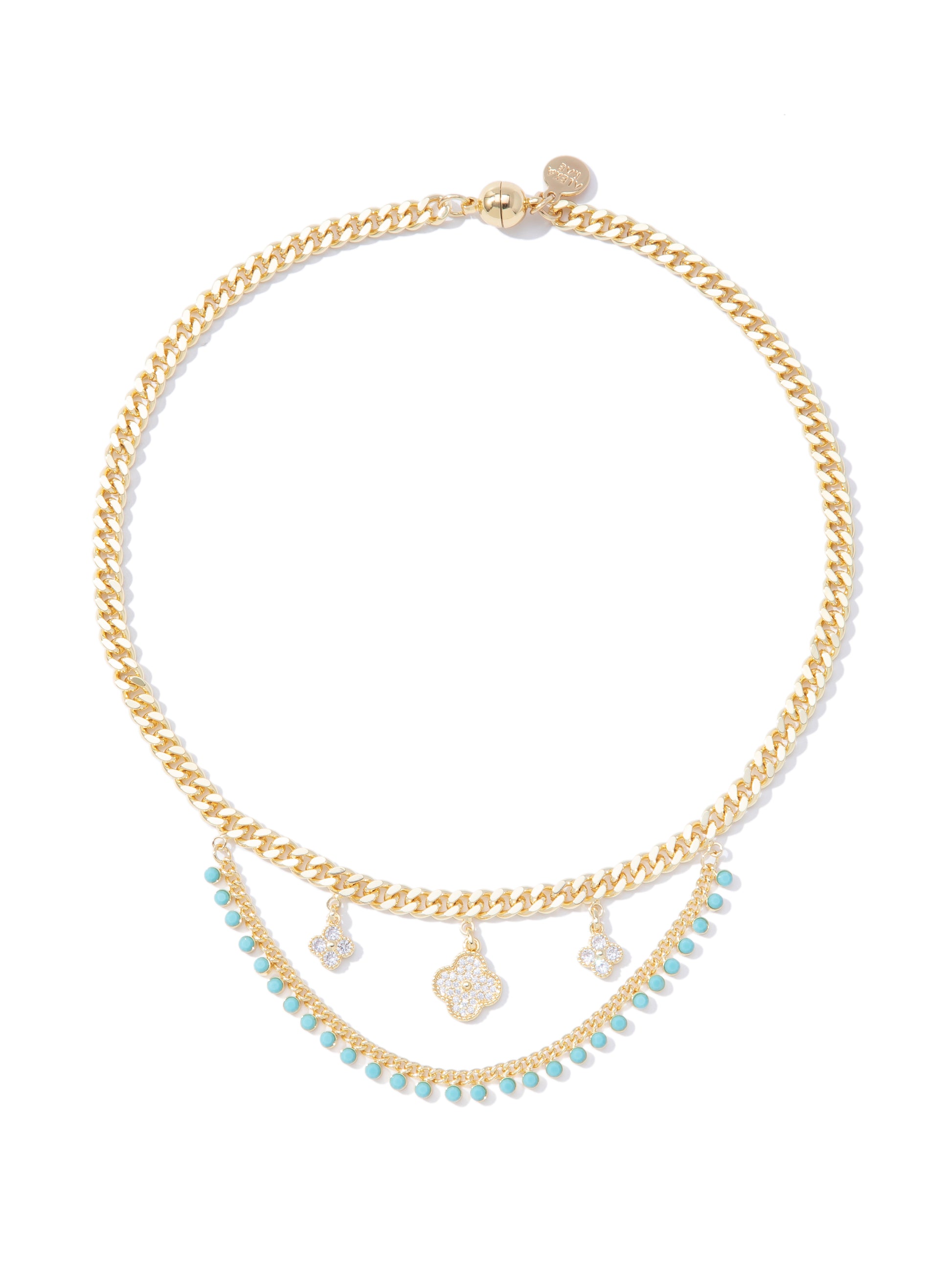 Wild Luck Necklace - Metallic Moonlight