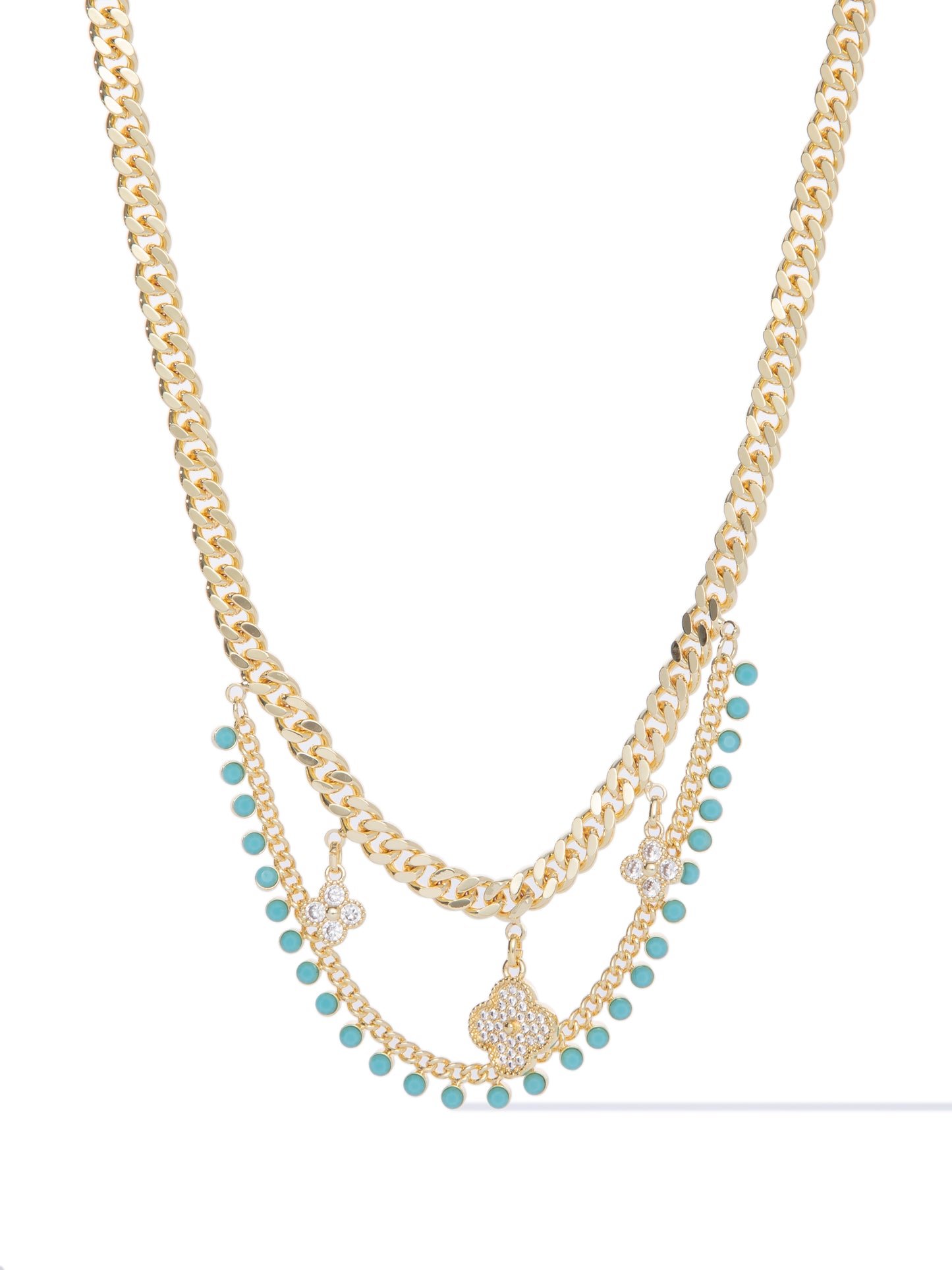 Wild Luck Necklace - Metallic Moonlight