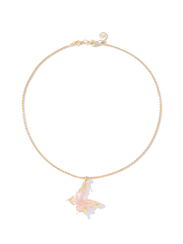Wild One Necklace - Metallic Mimosa