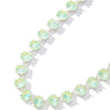 Wildest Dreams Necklace - Liquid Metallic Pearl White Melon