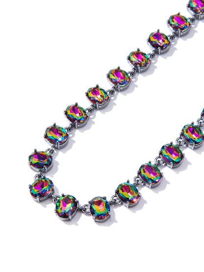 Wildest Dreams Necklace - Gunmetal Mystic