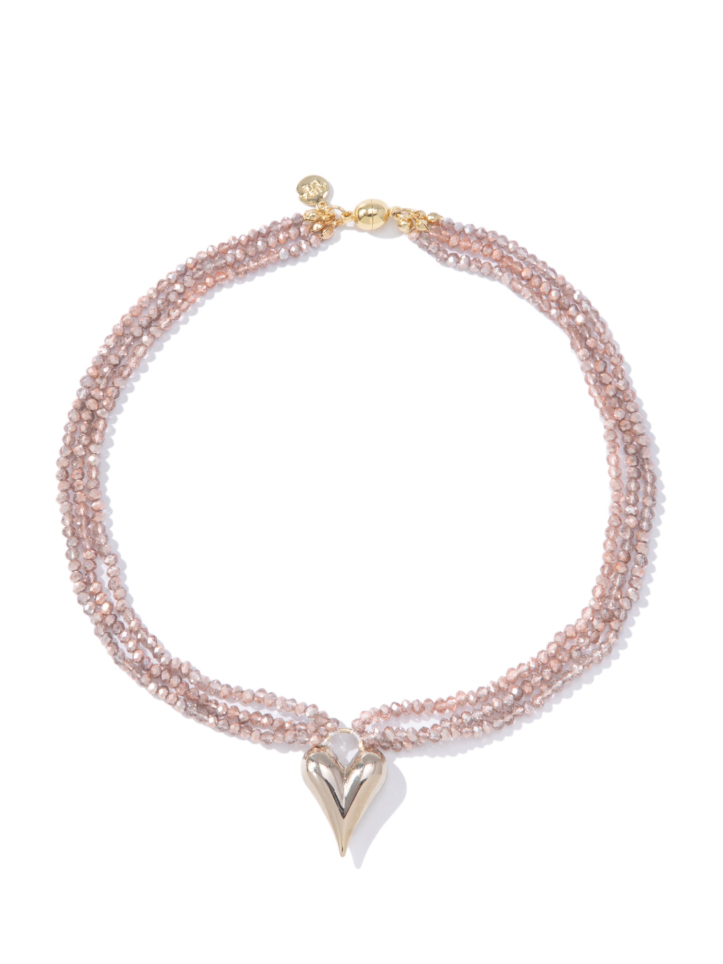 XO Necklace - Linen Glow