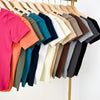 Like A Glove Reversible Short Sleeve Top - 19 Colors!