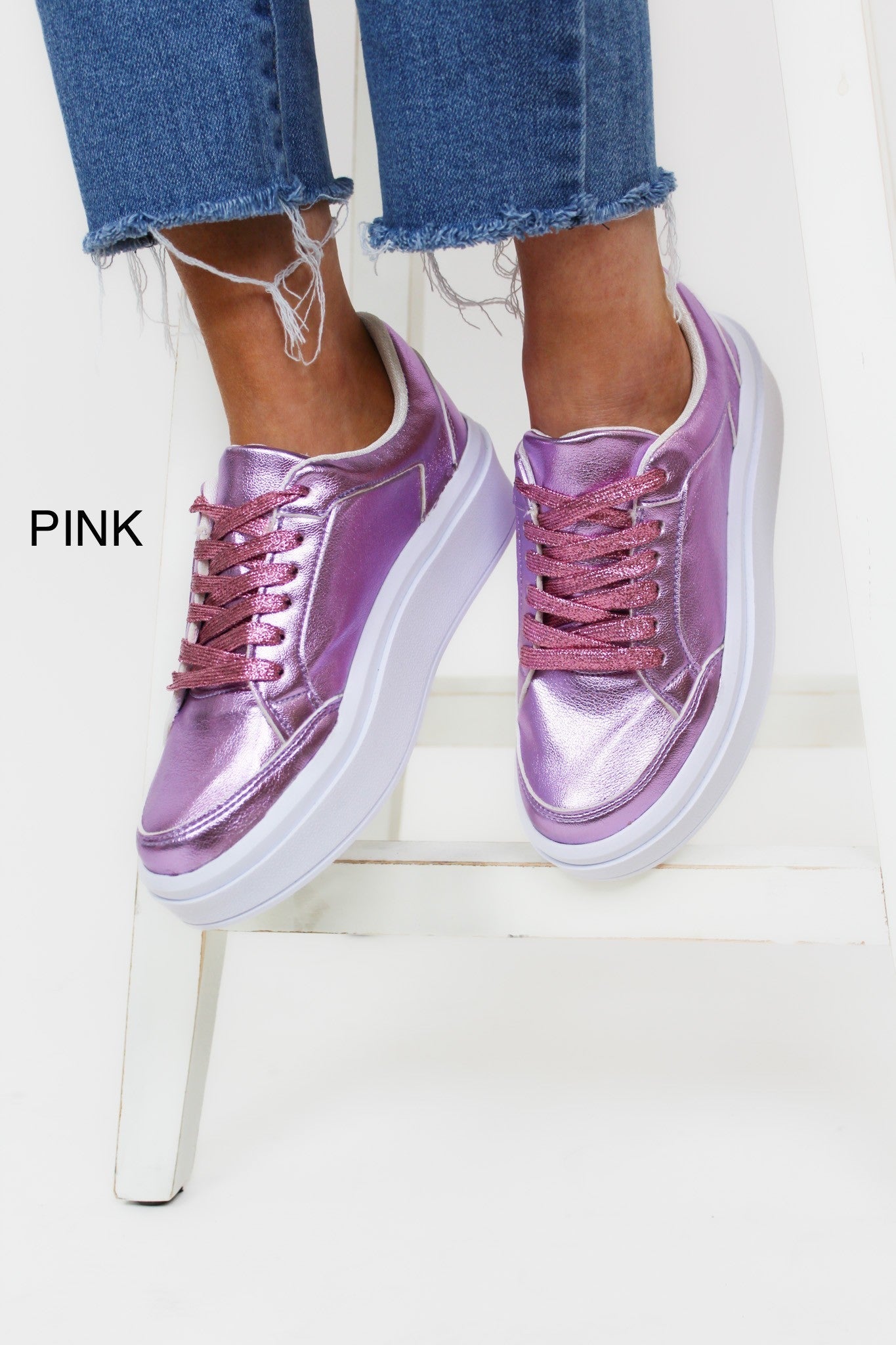 Adele Sneakers - 5 Colors!