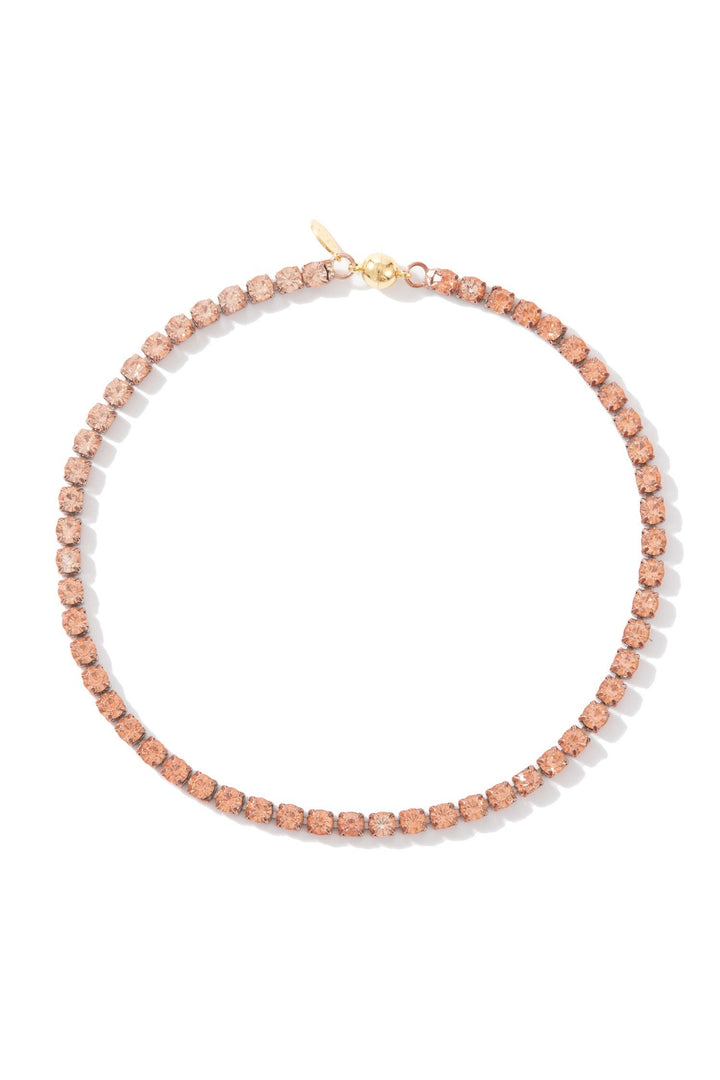 Ava Necklace - Liquid Metallic Platinum