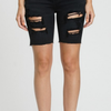Kailey High Rise Midi Shorts