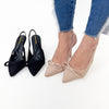 Anne Michelle Flora Slingback Heels