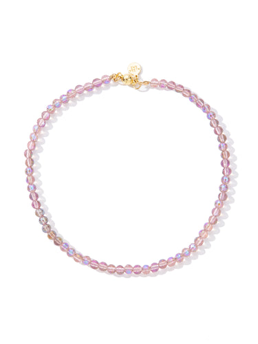 Zarah Necklace - Lilac Kiss