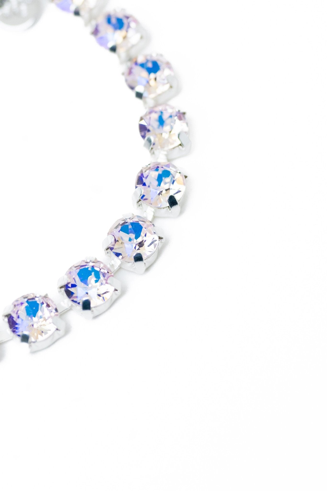 A Higher Place Bracelet - Liquid Metallic Pearl White Pinky Promise - By Alexa Rae