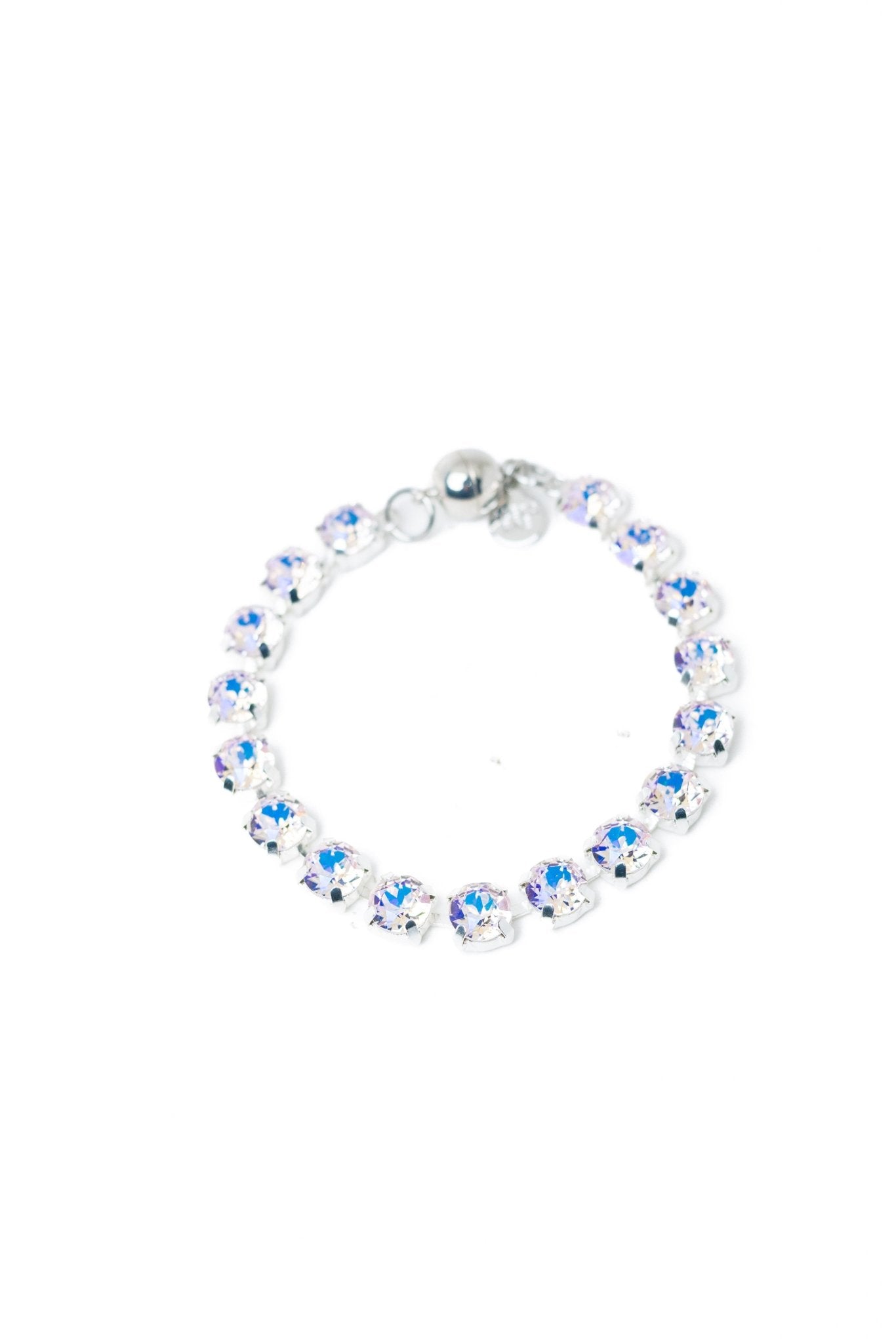 A Higher Place Bracelet - Liquid Metallic Pearl White Pinky Promise - By Alexa Rae