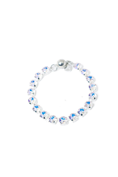 A Higher Place Bracelet - Liquid Metallic Pearl White Pinky Promise - By Alexa Rae