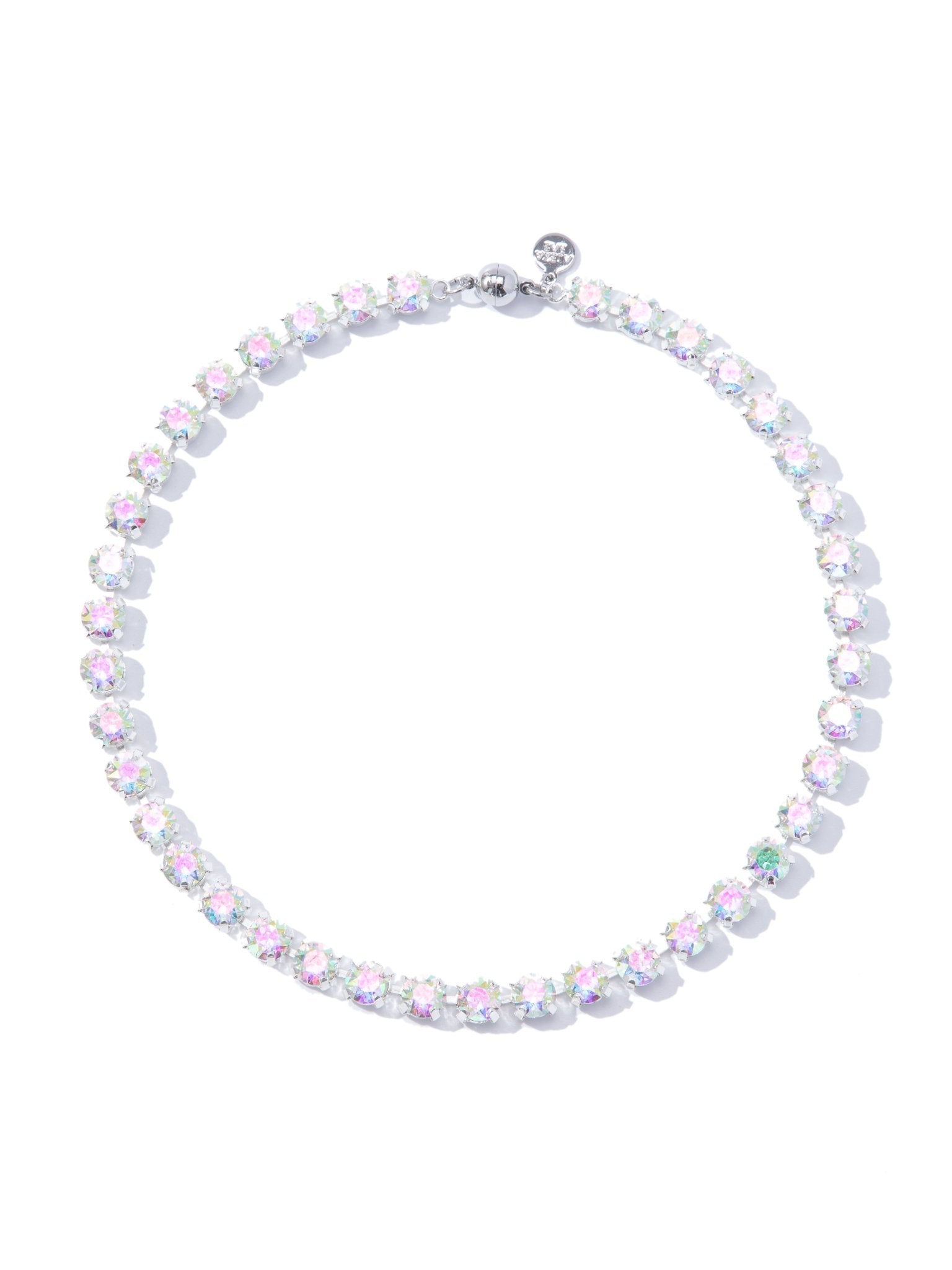 A Higher Place Necklace - Liquid Metallic Pearl White Pinky Promise - By Alexa Rae