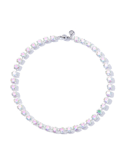 A Higher Place Necklace - Liquid Metallic Pearl White Pinky Promise - By Alexa Rae