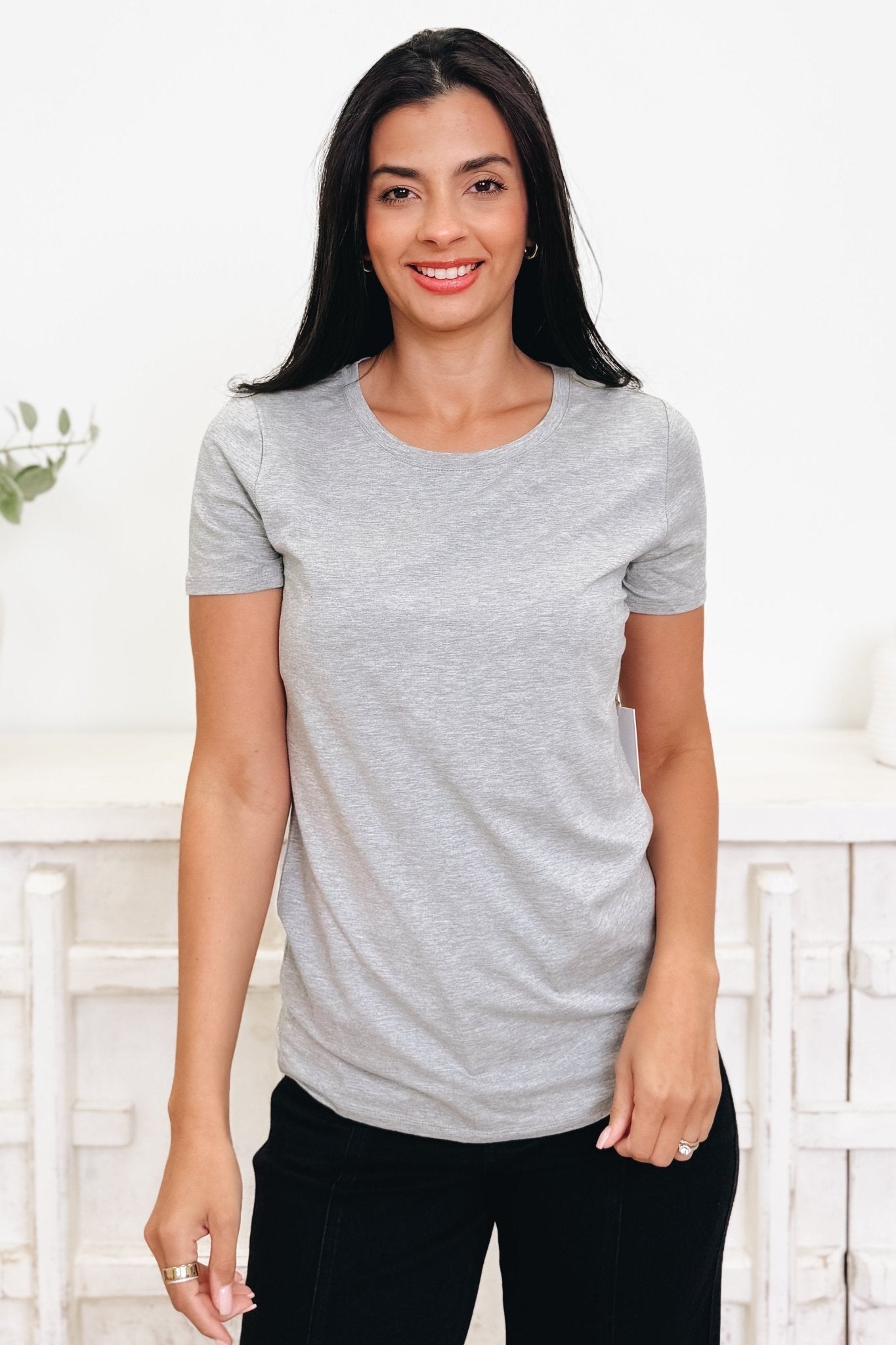 A Jersey Classic Basic Top - 4 Colors! - By Alexa Rae