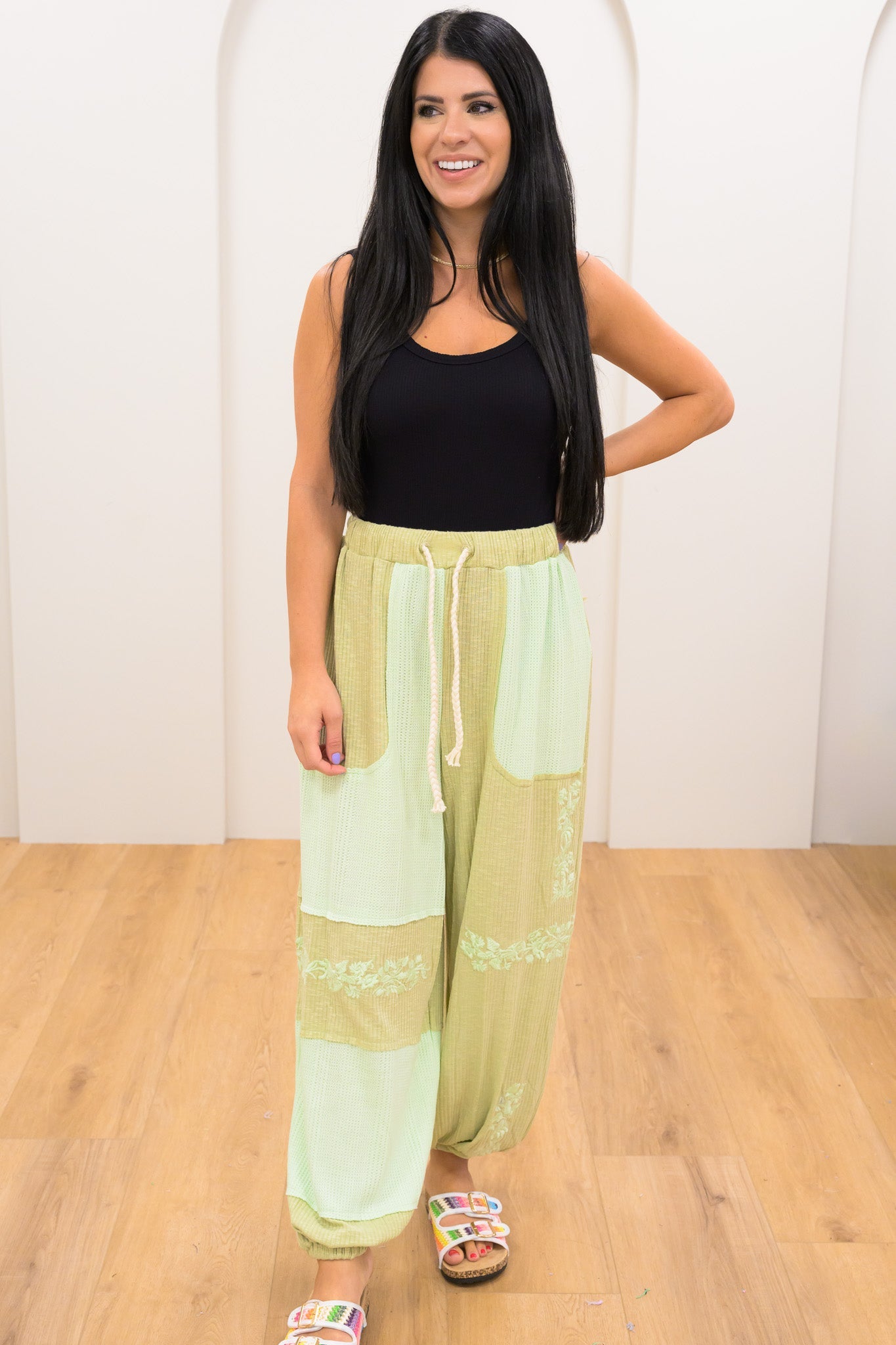 Floral Impressions Pants - 2 Colors!