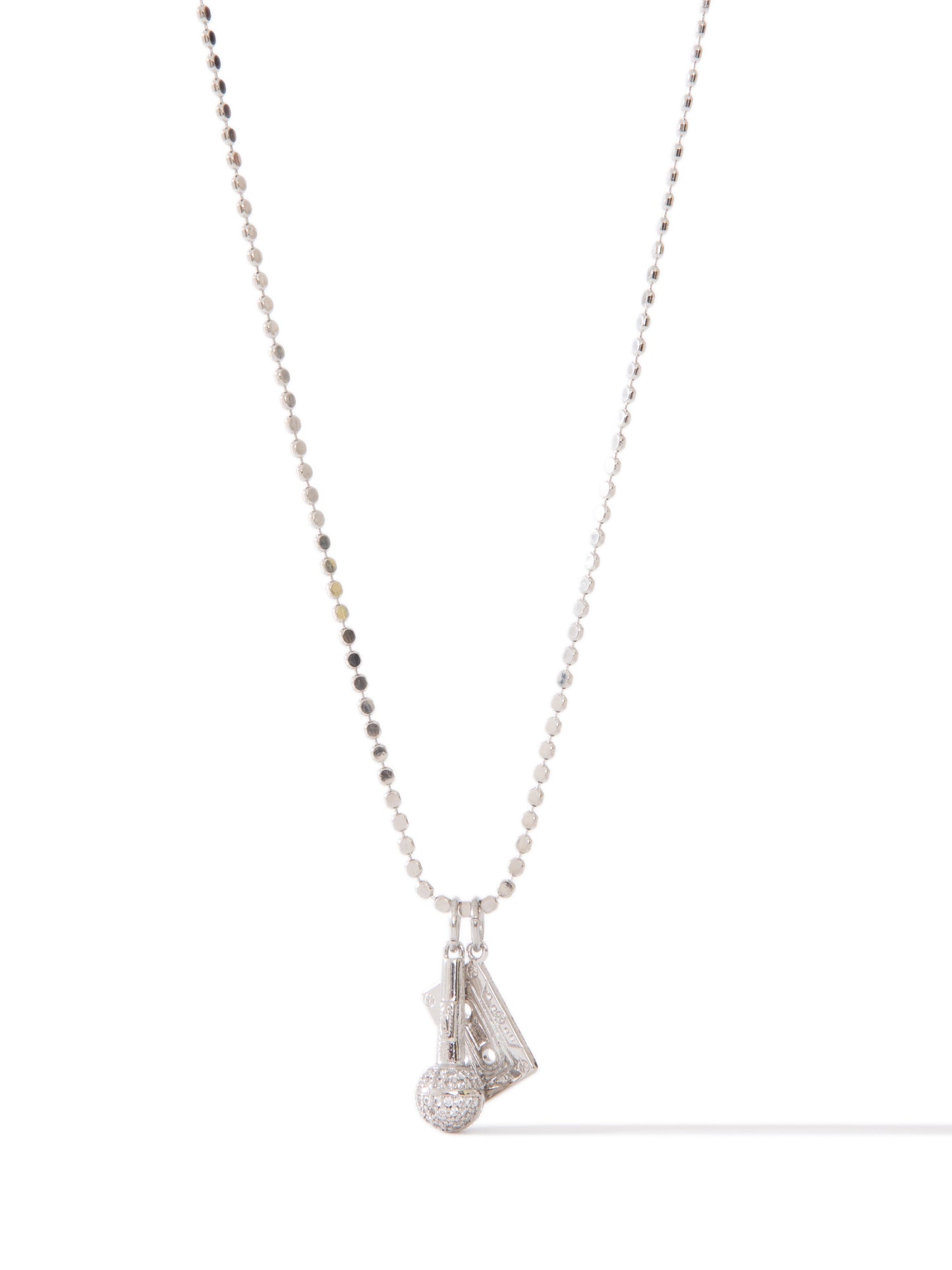 Throw The Mic Necklace