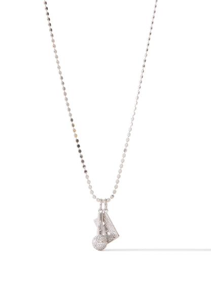Throw The Mic Necklace