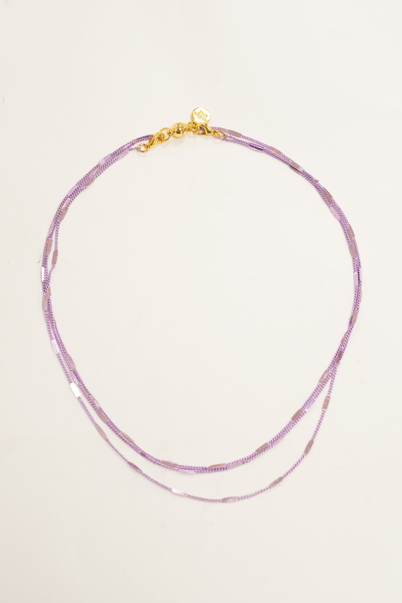 Vegas Night Necklace - Metallic Pure Serenity