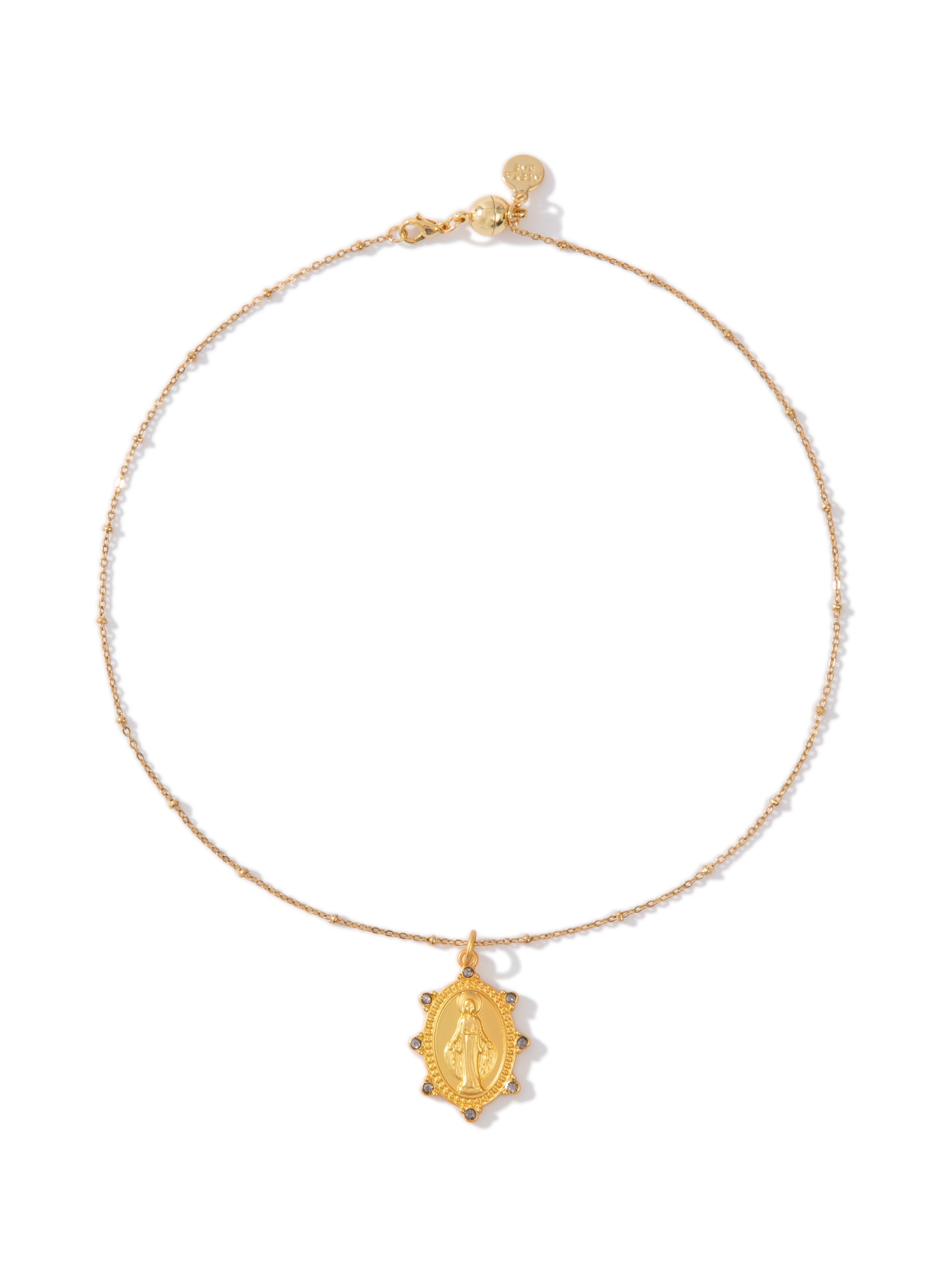 I Give You My Heart Necklace - Matte Gold