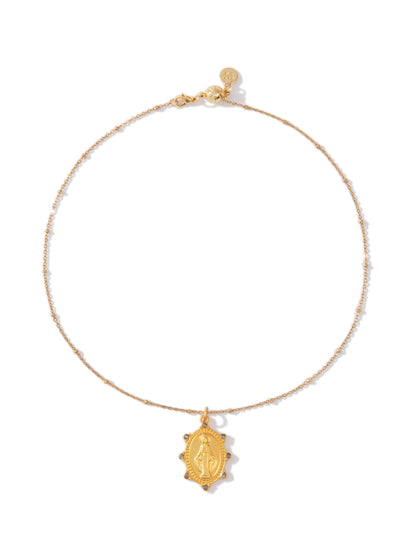 I Give You My Heart Necklace - Matte Gold