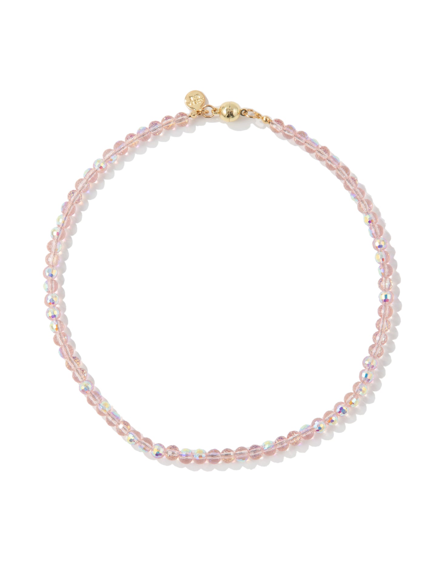 Pink Sands Glow Necklace - Pink AB